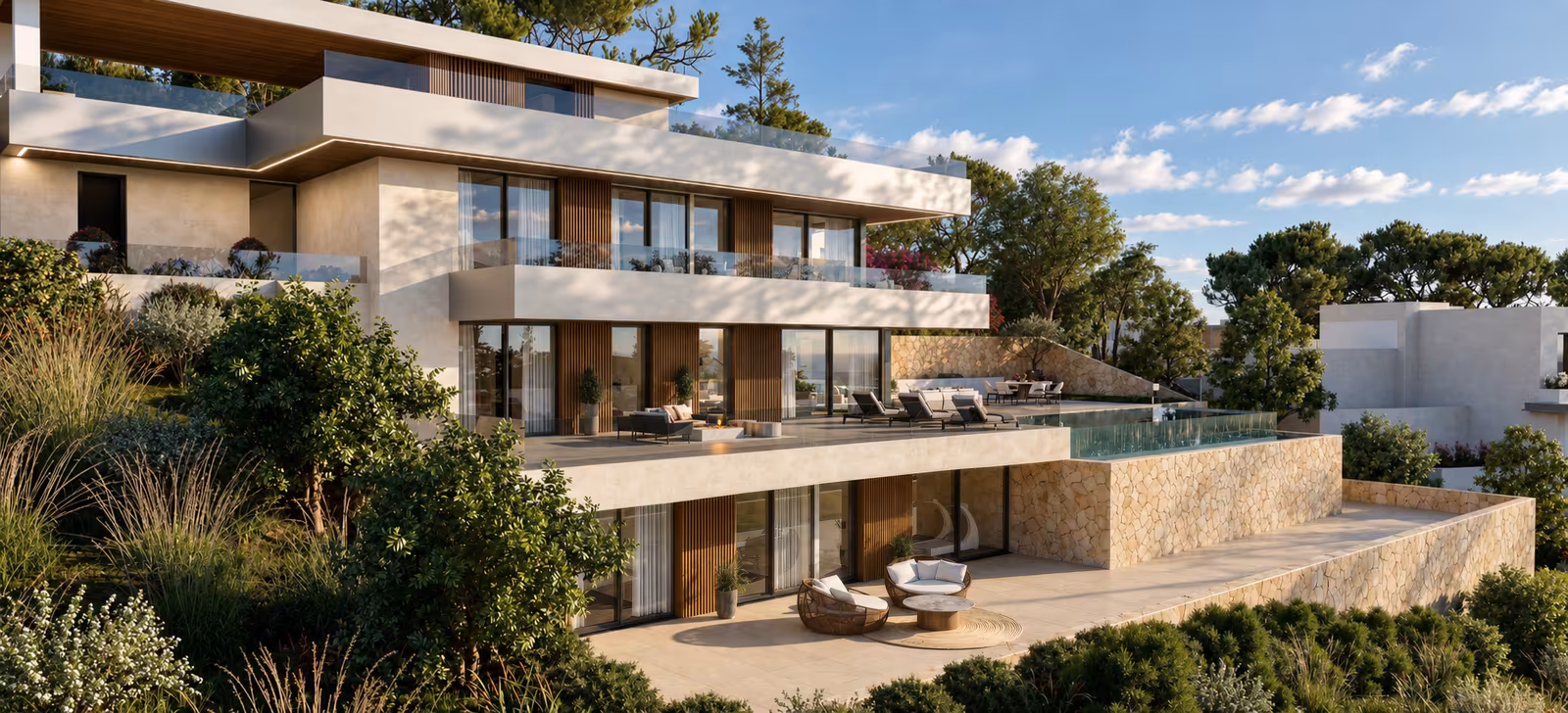Villas P8 · Architectural visualisation 3 of 4